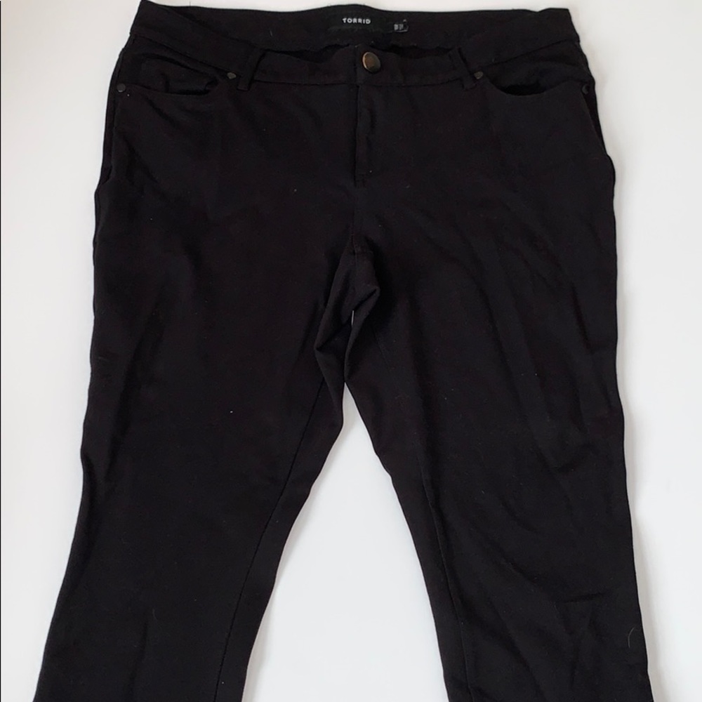 Torrid skinny ponte knit pants